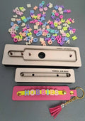 Letter Bag Charm (2Molds)