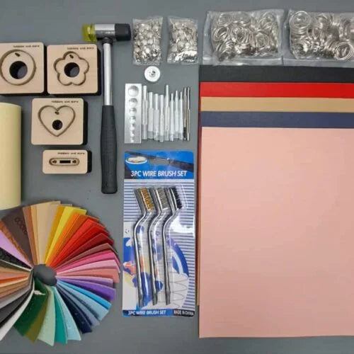 Bag charm with Baliktaran leather